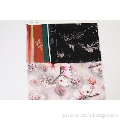 100% Ecovero Rayon Woven Printed Fabric